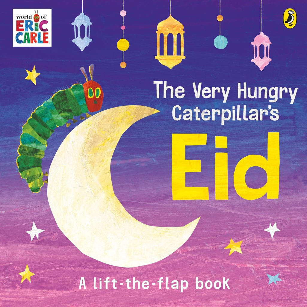 The Very Hungry Caterpillar's Eid: A Lift-the-flap Book Board book – Lift the flap, 30 Jan. 2025
by Eric Carle (Author)