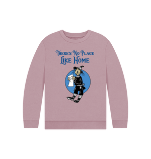 Mauve Scarecrow Kids Organic Jumper