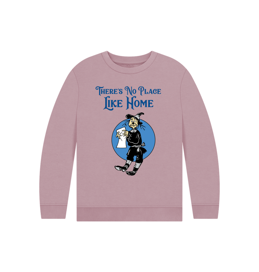 Mauve Scarecrow Kids Organic Jumper