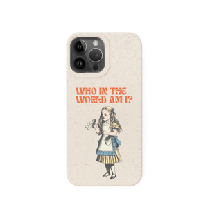 Natural Who in the world am I? Phone case