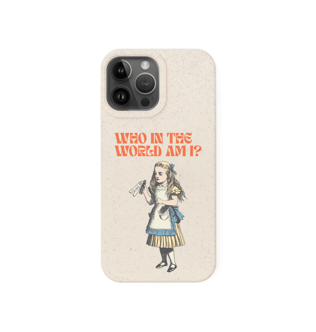 Natural Who in the world am I? Phone case