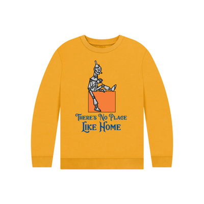 Mustard Tin Man Kids Organic Jumper