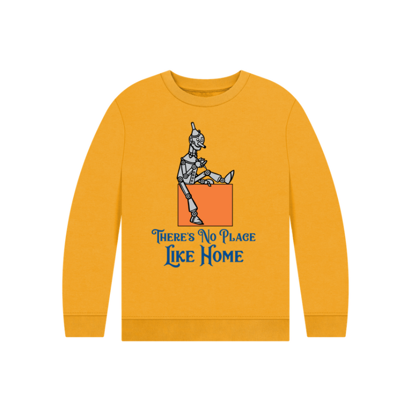 Stone Blue Tin Man Kids Organic Jumper