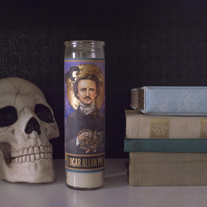 Edgar Allan Poe Candle
