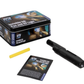 Spy Labs invisible ink pen and UV light set with packaging on a white background