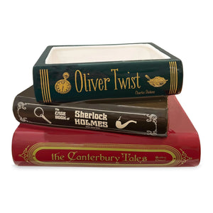 Stacked Book Planter
