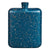 Blue Speckled Hip Flask, back view