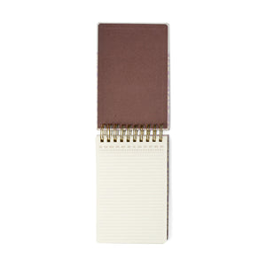 View of inside the Lilac Groovy Floral Notepad