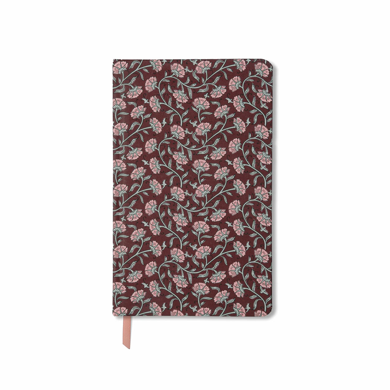 Burgundy Vintage Floral Journal