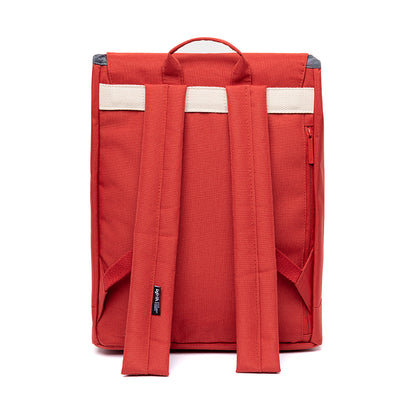 Scout Backpack Red, back view
