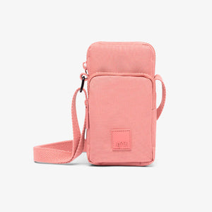 Front of the Amsterdam Shoulder bag in Dust Pink