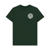 White British Library Stamp T-Shirt - Evergreen