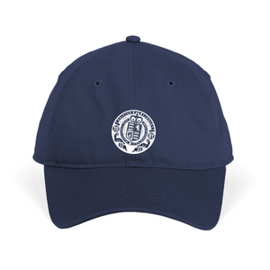 Navy British Library Stamp Cap