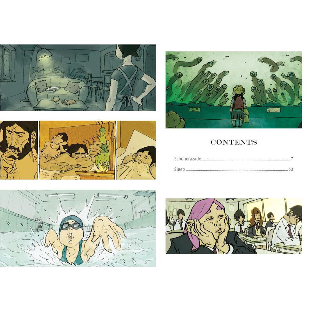 
Haruki Murakami Manga Stories 3: Scheherezade; Sleep (Hardback)
Haruki Murakami (author), Jc Deveney (adapted by), PMGL (illustrator)