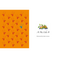 Book cover of 'As You Like It' with an orange background and pattern, featuring illustrations by Emily Gravett.