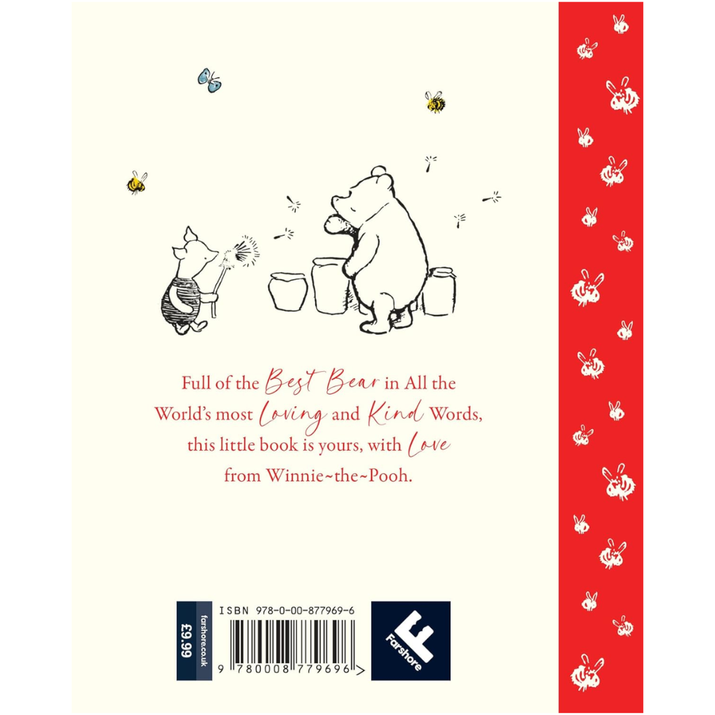 Winnie-the-Pooh: Love From Pooh: Celebrate the 2026 Centenary with this illustrated gift book featuring loving quotes from Milne and Shepard’s original works Hardcover – Picture Book, 1 Jan. 2026
by A. A. Milne (Author), E. H. Shepard (Illustrator)