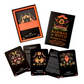 Karma's A Witch oracle deck with cards and box on a white background