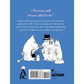 Bookback of 'Moomin' with cartoon characters and text on a blue background