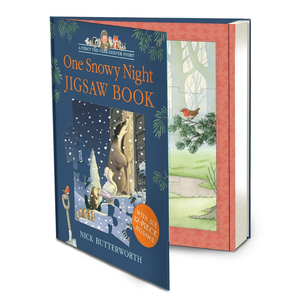 One Snowy Night: Jigsaw Book