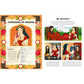 Illustrated book page about Catherine of Aragon with historical illustrations and text.