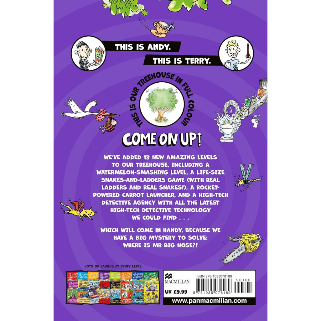 
The 52-Storey Treehouse: Colour Edition! - The Treehouse Series (Paperback)