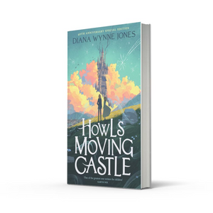 Book cover of 'Howl's Moving Castle' by Diana Wynne Jones on a white background