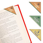 Bookmarks with 'Comfort Read' branding on an open book