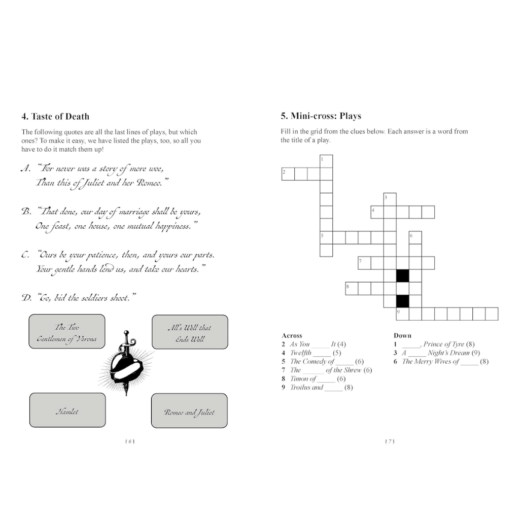 The Shakespeare Puzzle Book: 365 Shakesperean puzzles, posers and conundrums for every day of the year (Paperback)
Roland Hall (author)