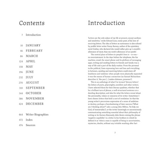 Table of contents and introduction page of a book with black text on a white background.