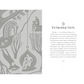 Book page with gray illustrations and text on a white background