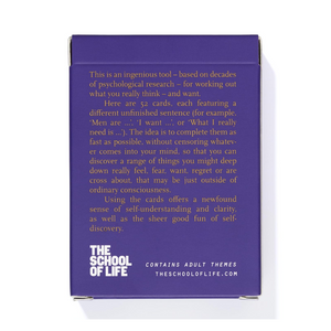 Purple box with text about psychological research tool on a white background