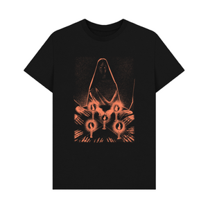 Black Printed T-shirt Summoned to the Seance