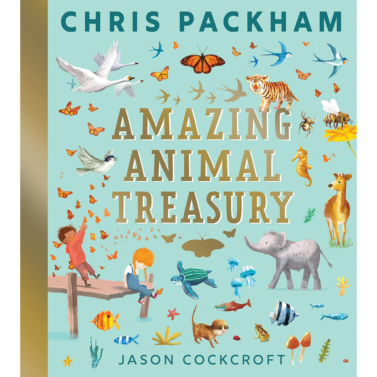 Amazing Animal Treasury Front Cover (Hardback)