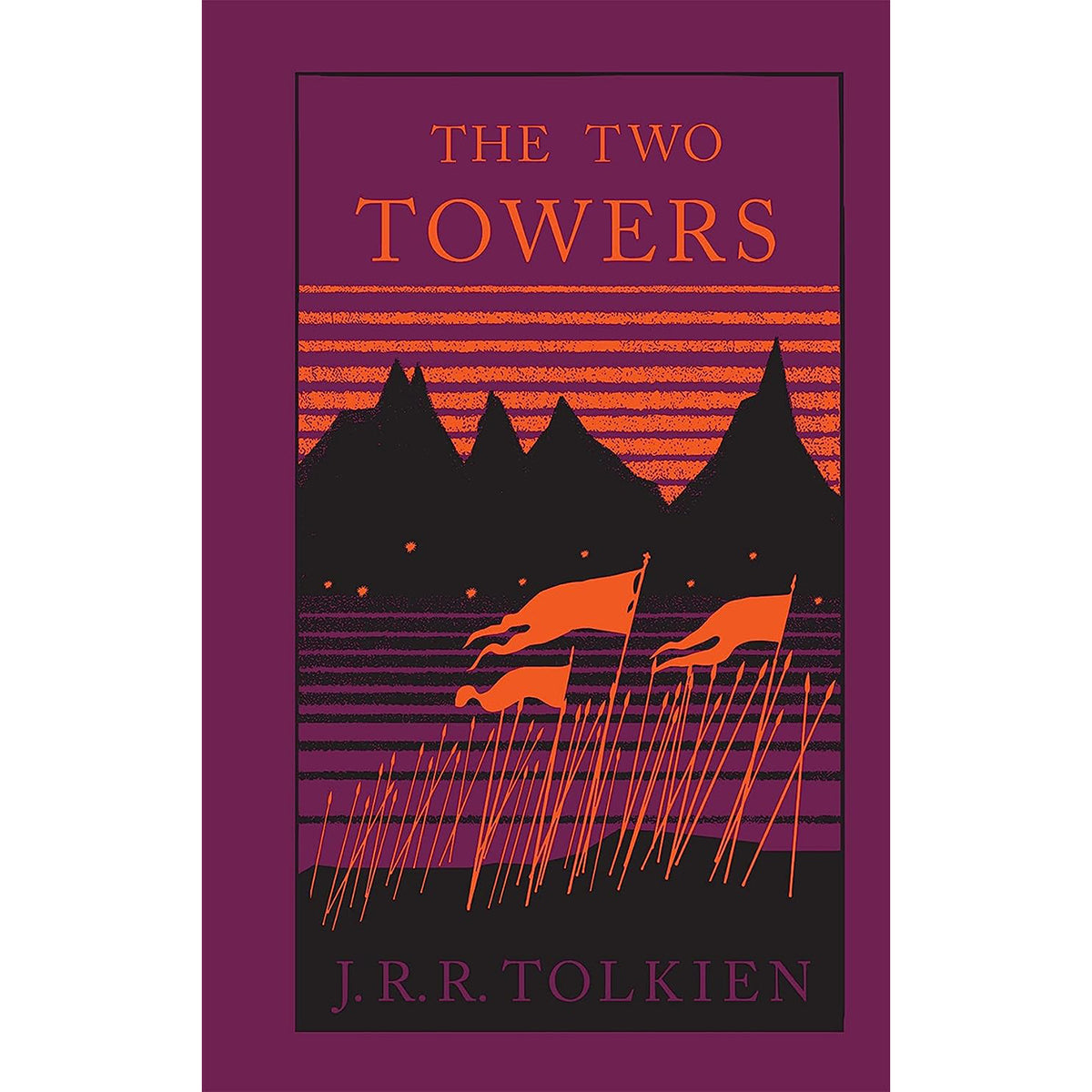 The Two Towers Front Cover (Hardback)