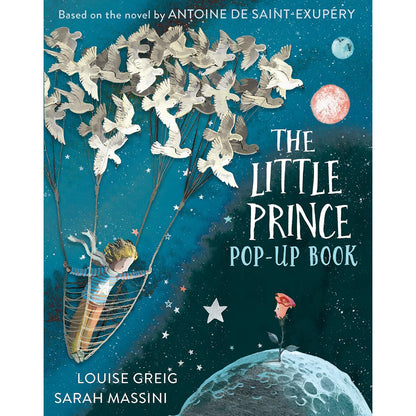 The Little Prince Pop Up Book front cover (Hardback)