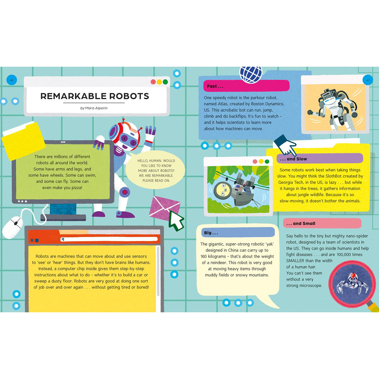 Spin a Story: view of inside pages