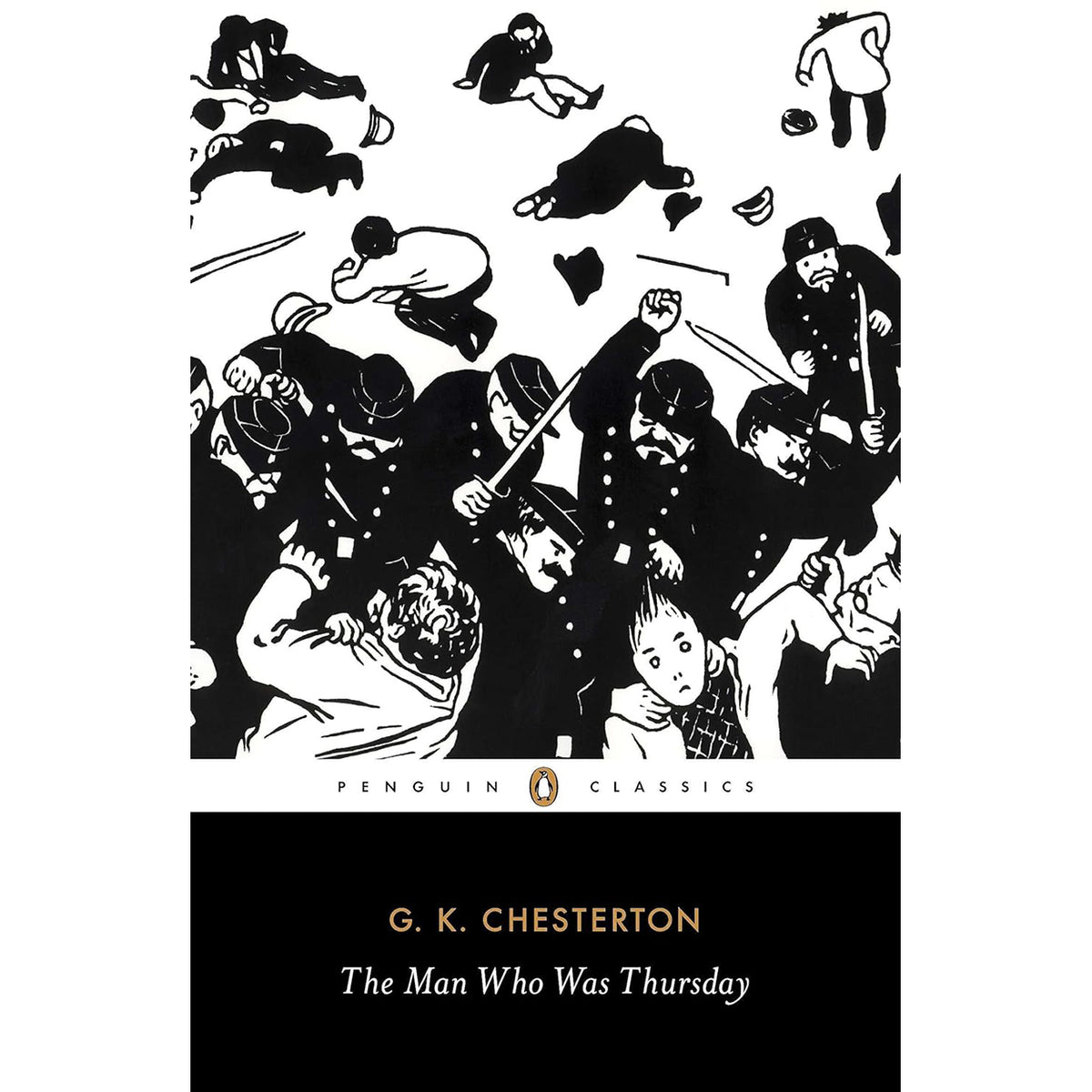 The Man Who Was Thursday Front Cover (Paperback)