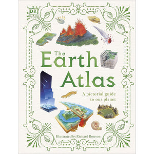 The Earth Atlas Front Cover (Hardback)