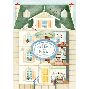 At Home in a Book Front Cover (Hardback)