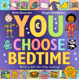 You Choose Bedtime Front Cover (Board Book)