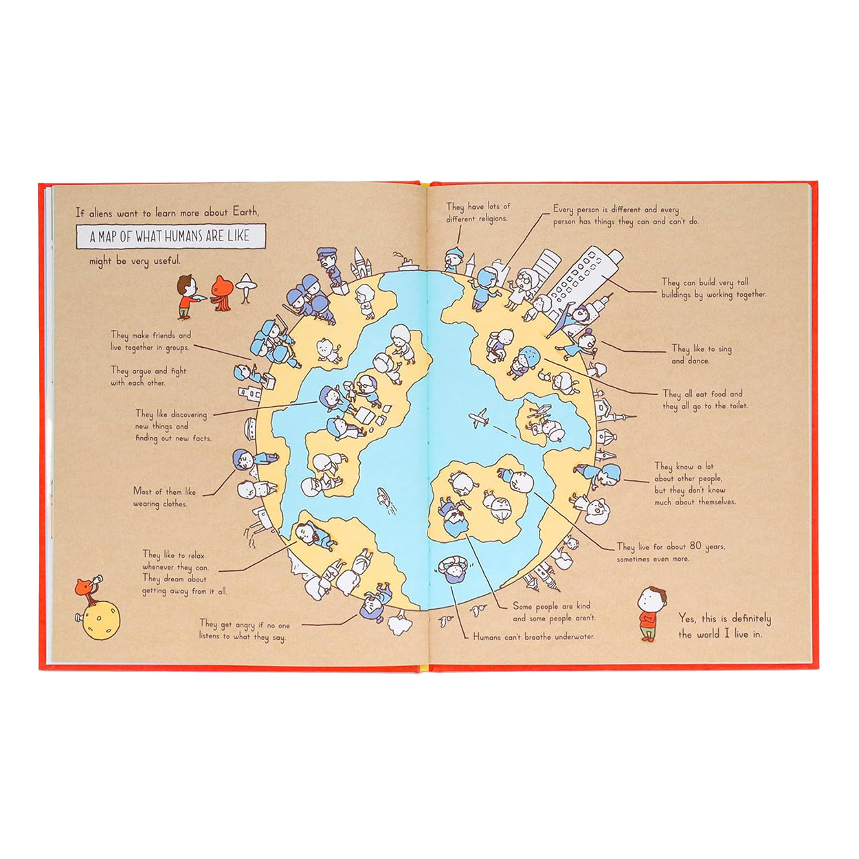 View of internal pages of I Wonder Where I Am?