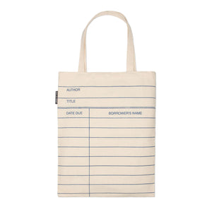 Library Card Tote