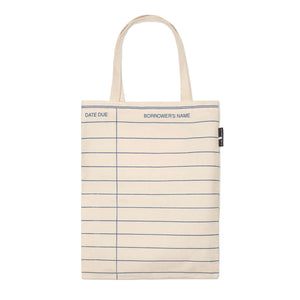 Library Card Tote