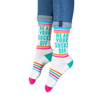 'Read your socks off' socks