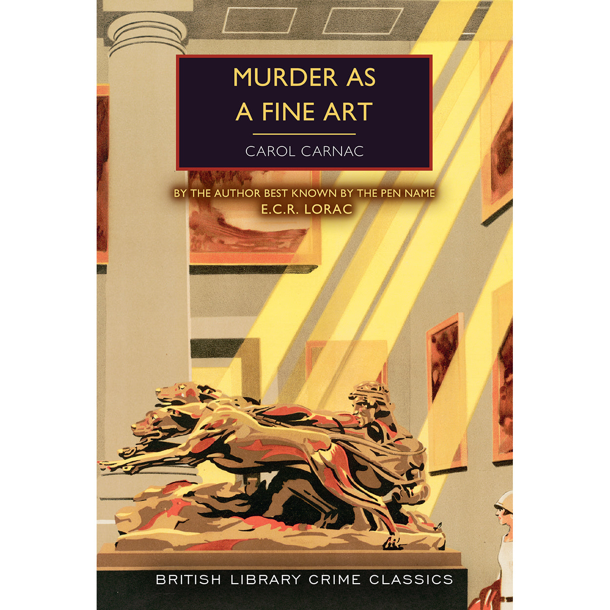 Murder as a Fine Art Front Cover (Paperback)