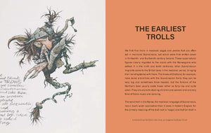 The Little Book of Trolls inside pages detail