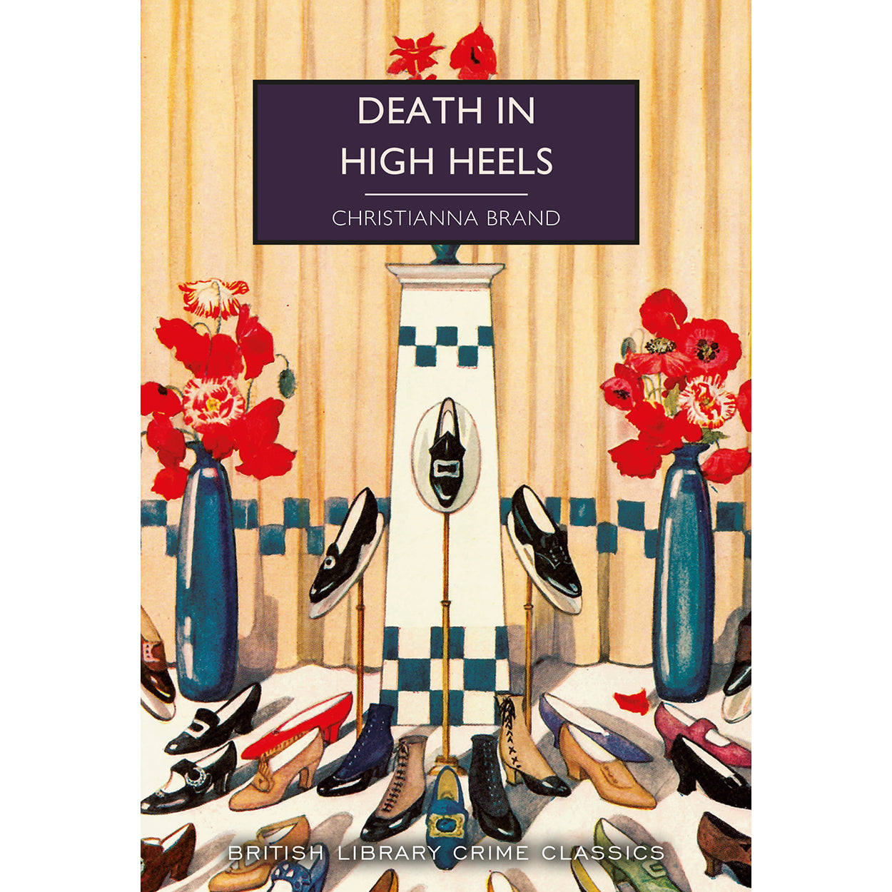 Death in High Heels Front Cover (Paperback)