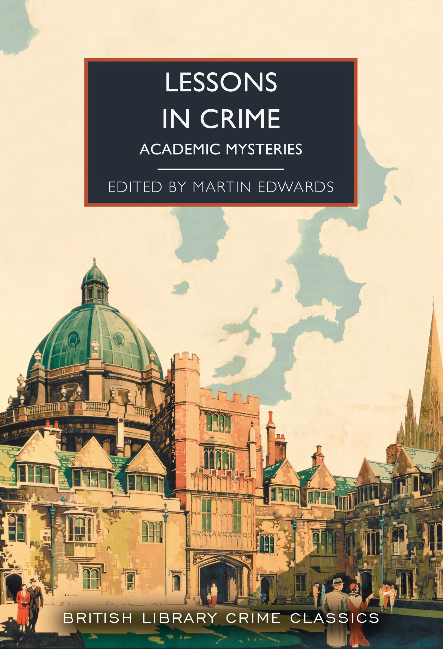Lessons in Crime: Academic Mysteries Front Cover (Paperback)