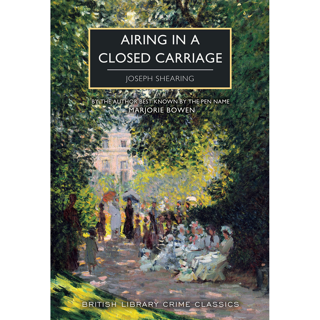 Airing in a Closed Carriage Front Cover (Paperback)