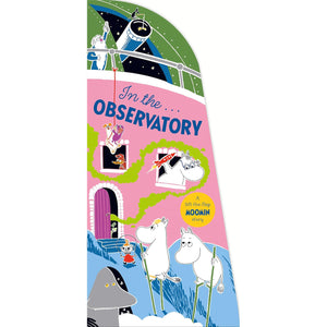 In the Observatory: A Lift-the-Flap Moomin Story Front Cover (Board Book)